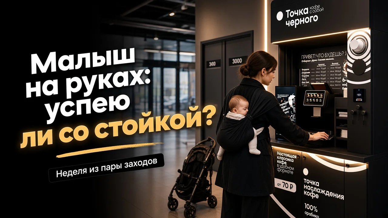 Бизнес в декрете: можно ли вести кофейную стойку за два-три часа в неделю