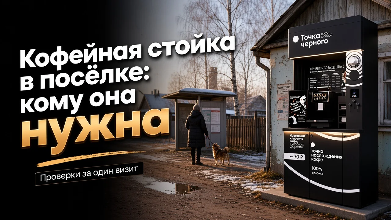 Бизнес в посёлке: стоит ли ставить кофейную стойку