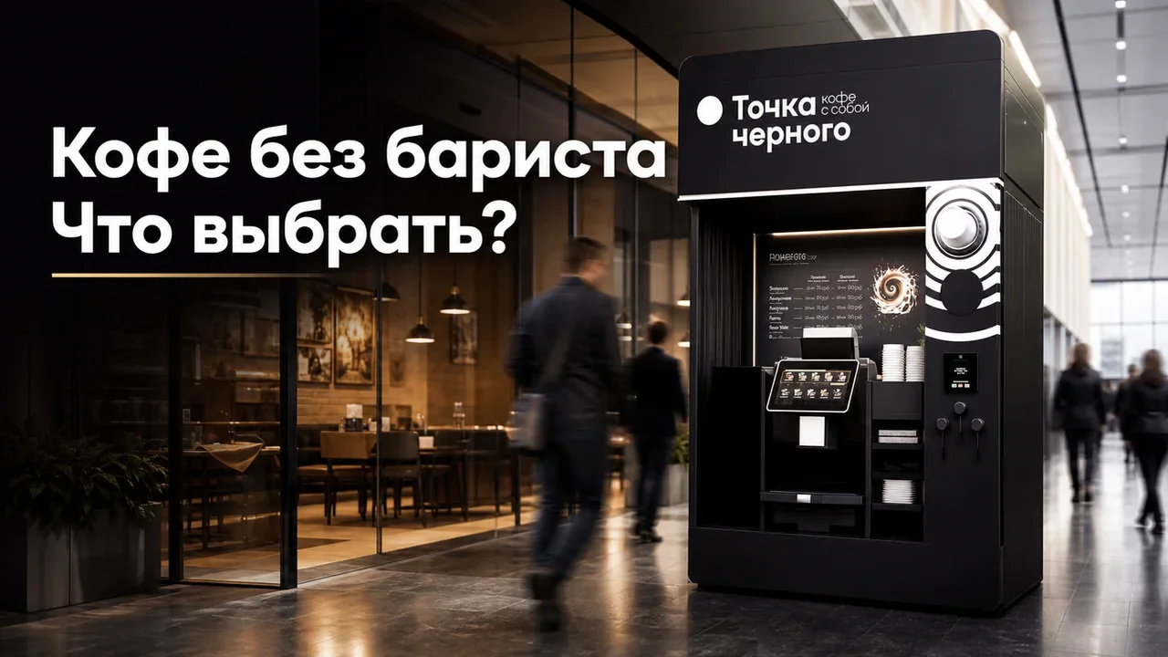 Кофейня с персоналом или стойка самообслуживания: выбор