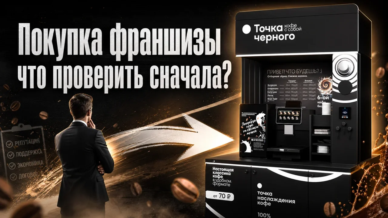Кофейня самообслуживания франшиза купить: запуск