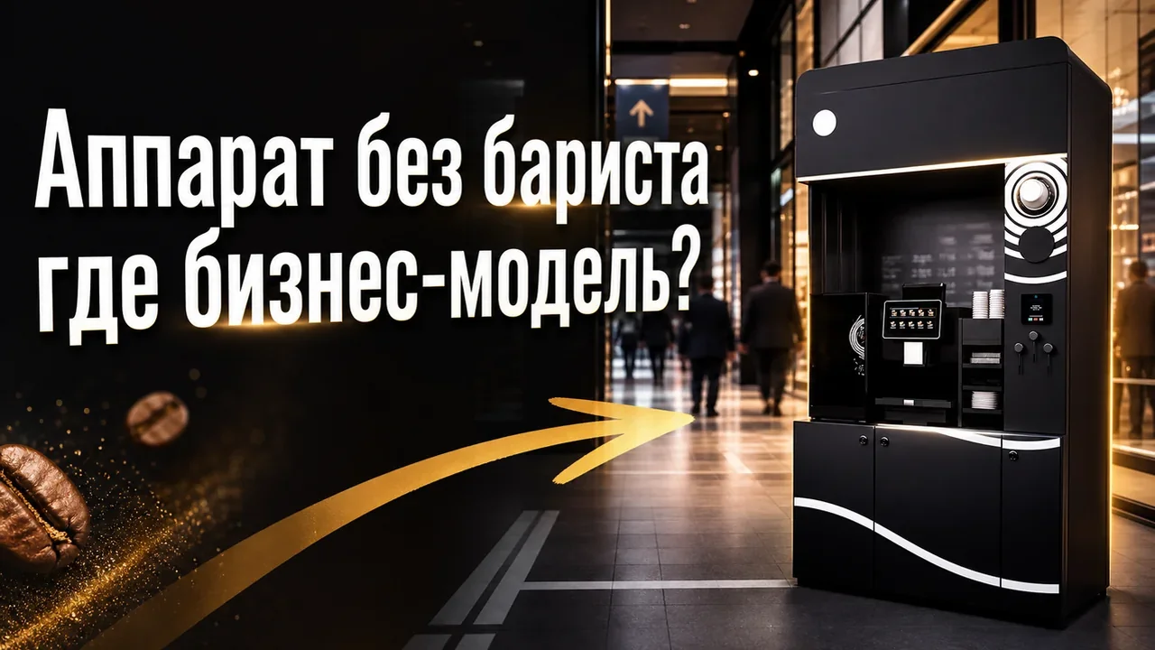 Кофейный аппарат самообслуживания франшиза: как выбрать