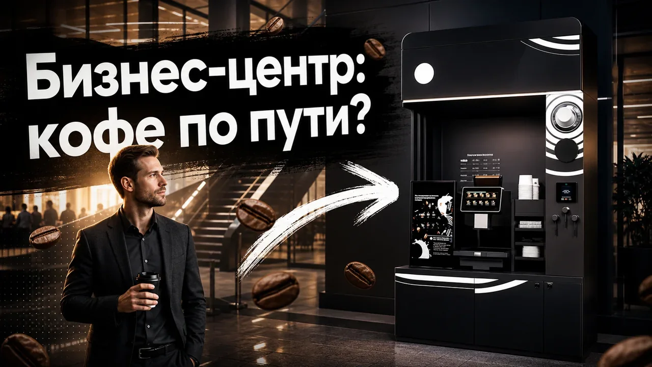 Кофейный автомат в бизнес центре: как оценить место