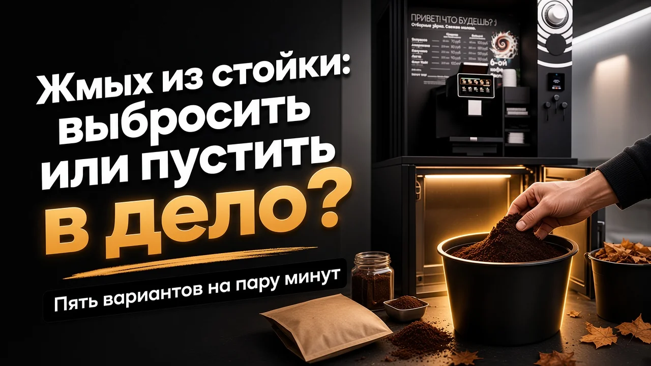 Куда использовать кофейный жмых после кофемашины: 5 рабочих вариантов