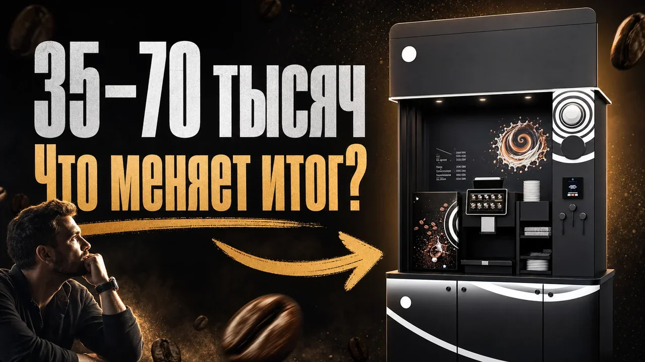 Сколько зарабатывает кофейный автомат в месяц: расчёт