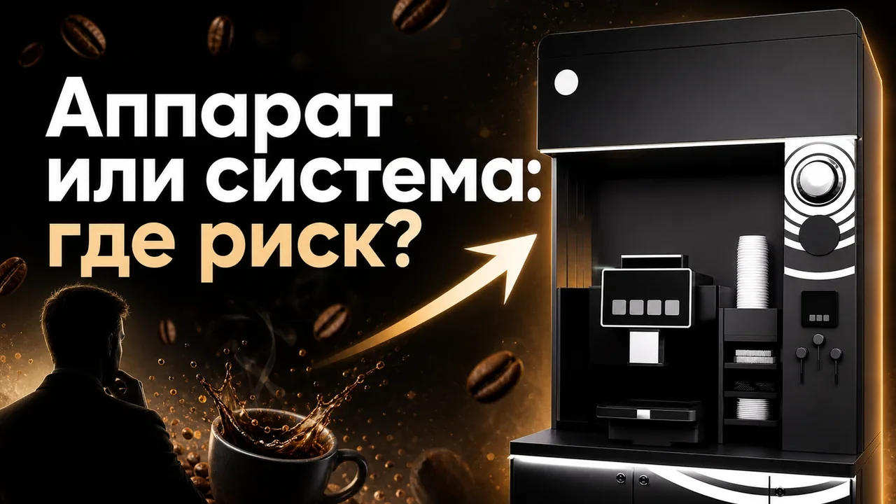 Вендинговая кофемашина: как выбрать формат запуска