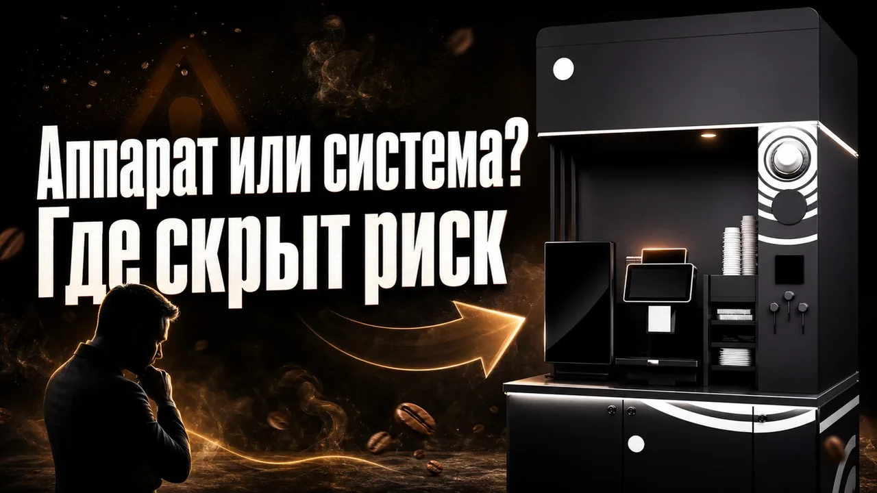 Вендинговый аппарат кофе самообслуживания: критерии
